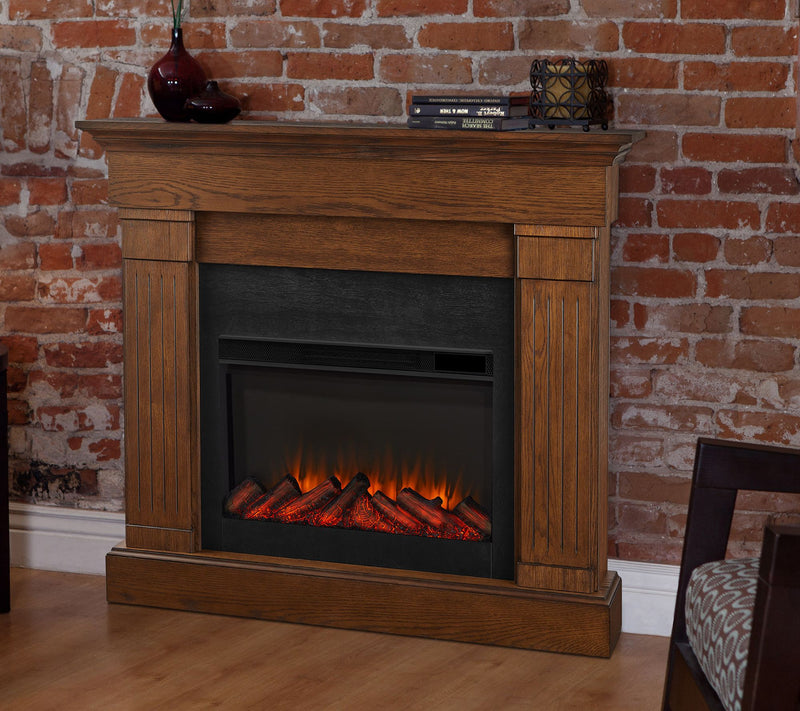 Real Flame Crawford Slim Electric Fireplace — View 5
