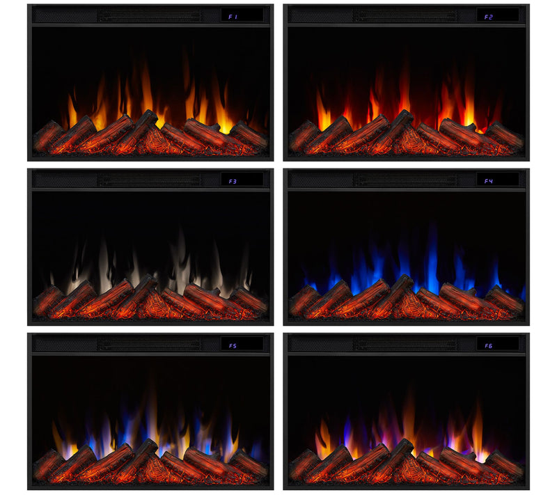 Real Flame Crawford Slim Electric Fireplace — View 13