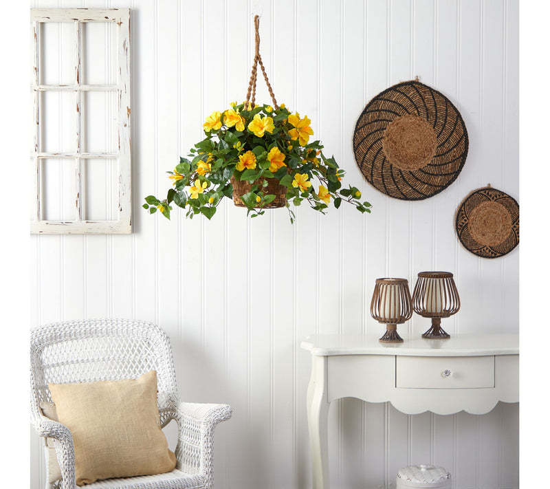 Areca Palm in White Square Planter by Nearly Natural — View 3