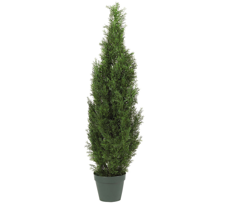 4' Cedar Tree Silk Tree by Nearly Natural — Main view
