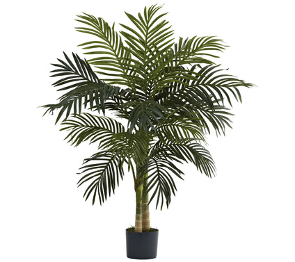 4' Golden Cane Palm Tree by Nearly Natural