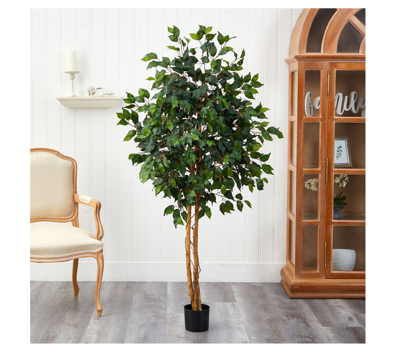 5' Ficus Tree by Nearly Natural — View 2