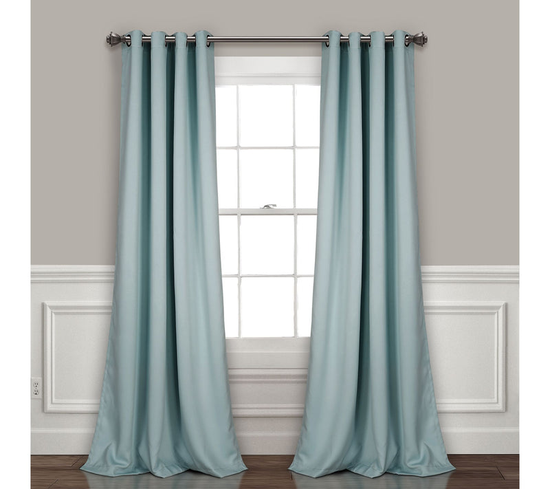 Grommet Blackout 52" x 84" Window Curtains by Lush Decor — View 3