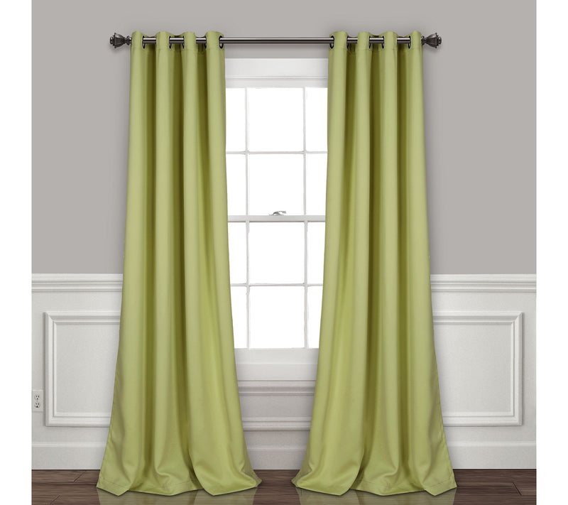 Grommet Blackout 52" x 84" Window Curtains by Lush Decor — View 17