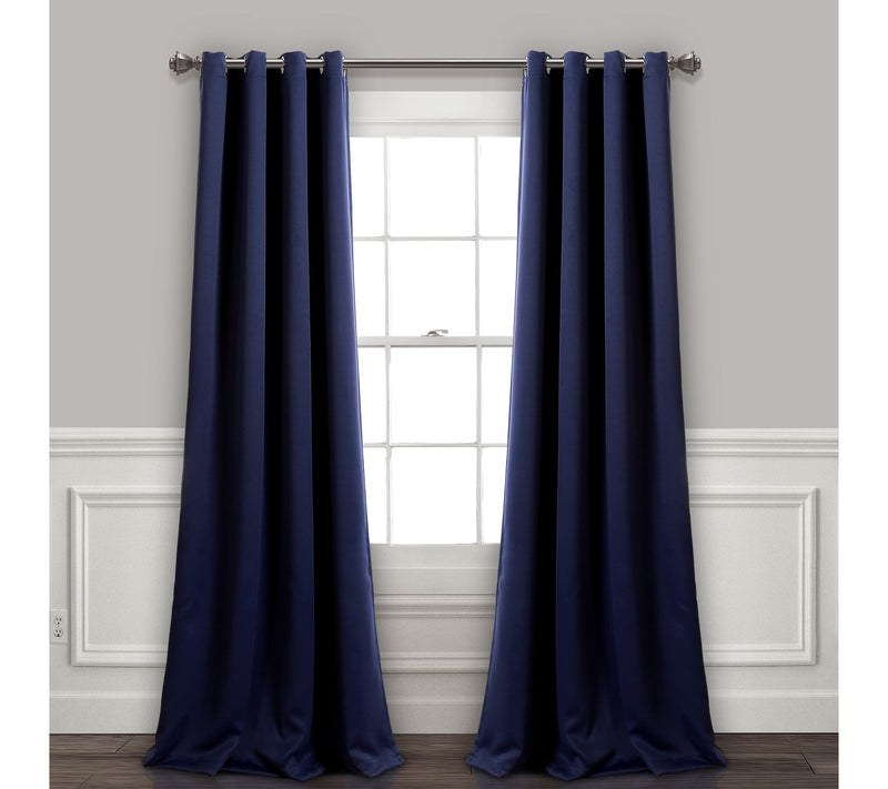Grommet Blackout 52" x 84" Window Curtains by Lush Decor — View 11