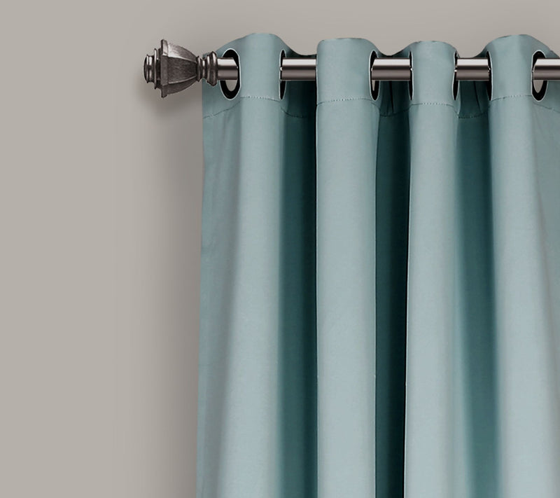 Grommet Blackout 52" x 84" Window Curtains by Lush Decor — View 20