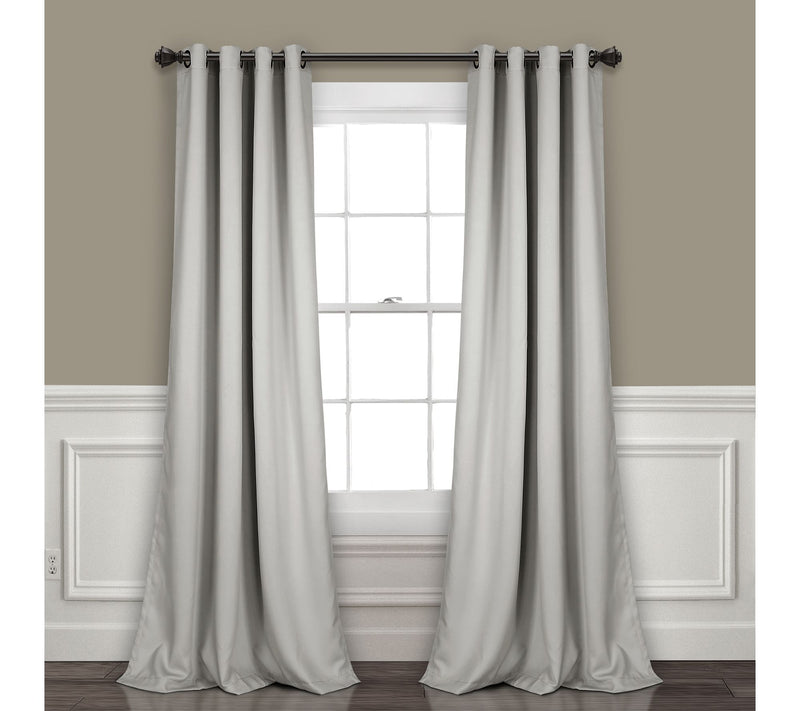 Grommet Blackout 52" x 84" Window Curtains by Lush Decor — View 9