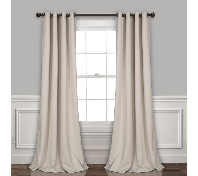 Grommet Blackout 52" x 84" Window Curtains by Lush Decor — View 19