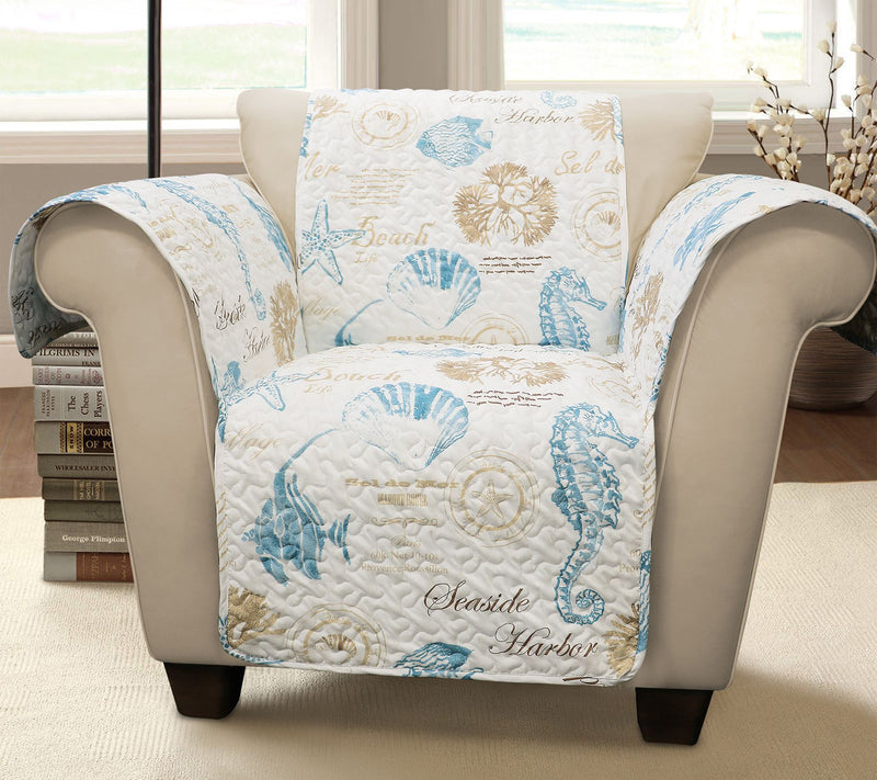 Harbor Life Single Arm Chair Furniture Protector by Lush Decor — Main view