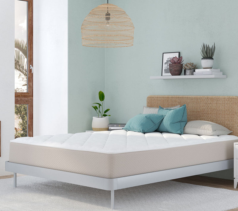 PedicSolutions 10" King Quilted Gel Foam Mattress — Main view