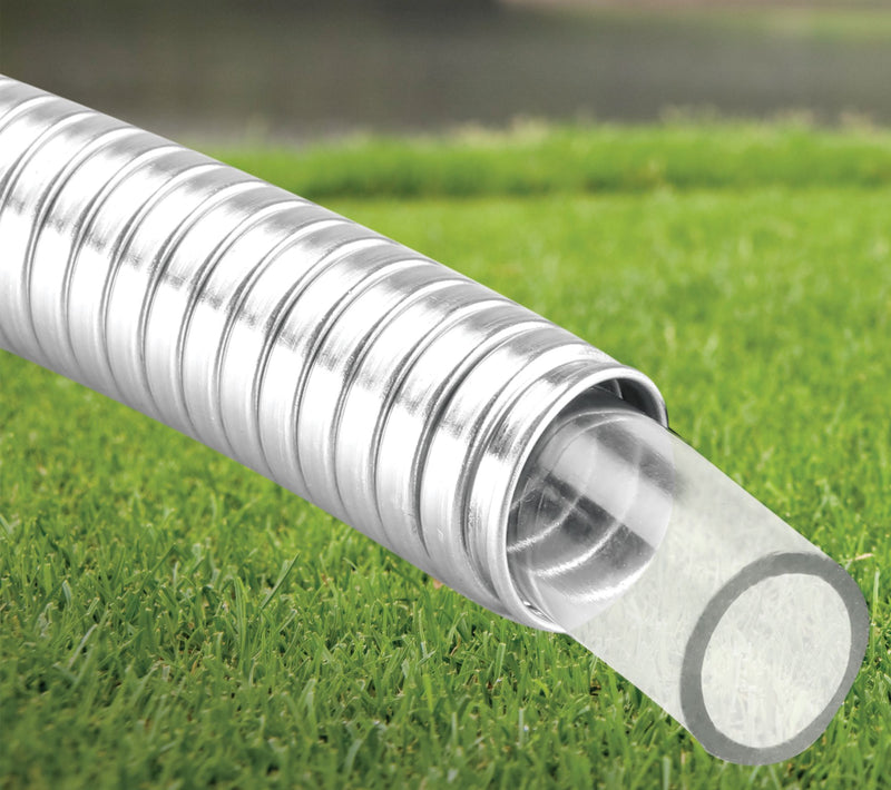 Sun Joe Heavy-Duty 50' Stainless Steel Garden Hose — View 2
