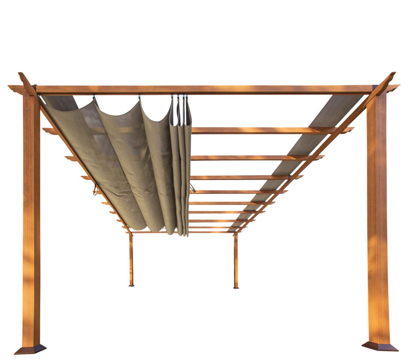 Paragon Florence 11' x 16' Pergola with Retractable Roof — View 3