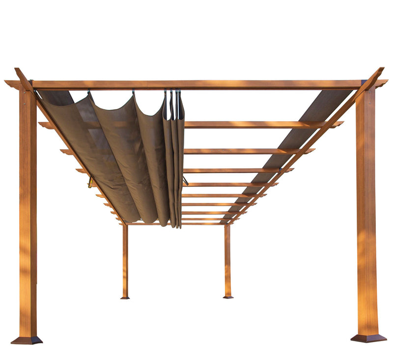 Paragon Florence 11' x 16' Pergola with Retractable Roof — View 7