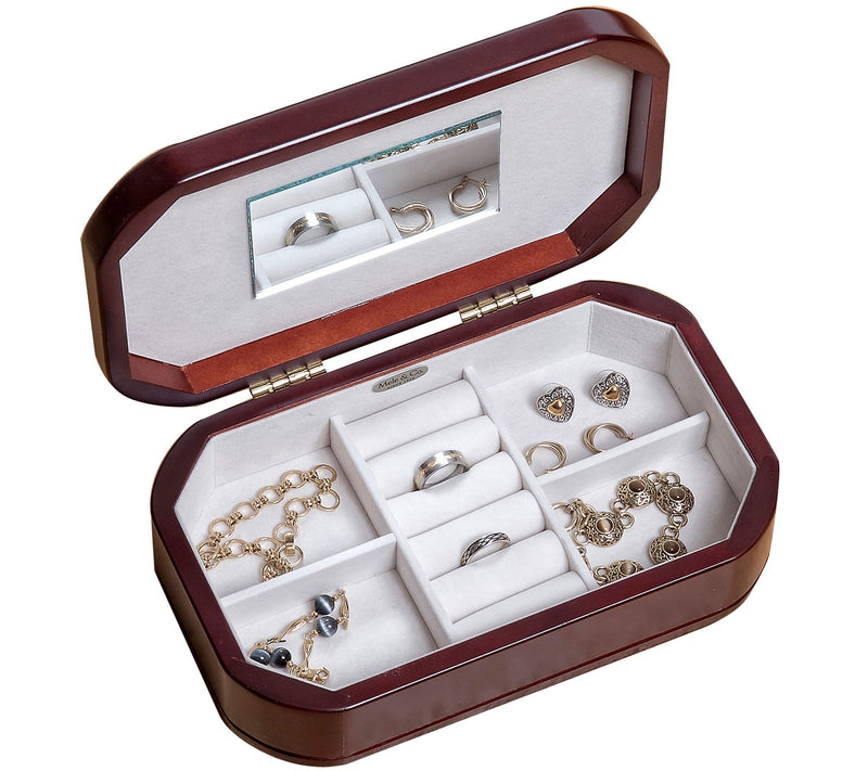 Mele & Co. Morgan Wooden Jewelry Box — View 4