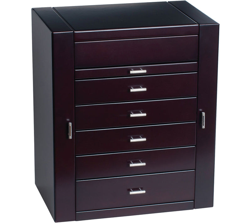 Mele & Co. Geneva Wooden Jewelry Box — Main view