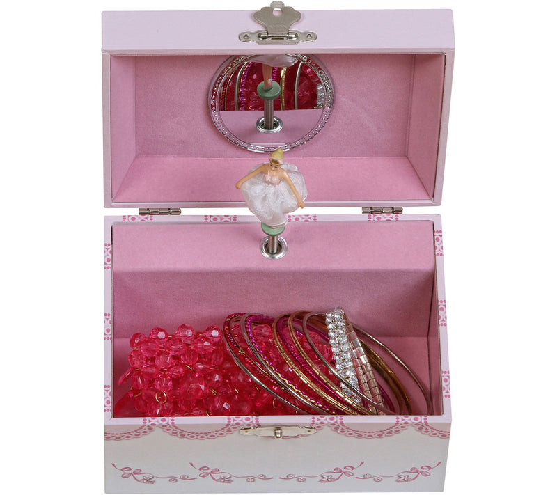 Mele & Co. Clarice Girl's Musical Ballerina Jewelry Box — View 5