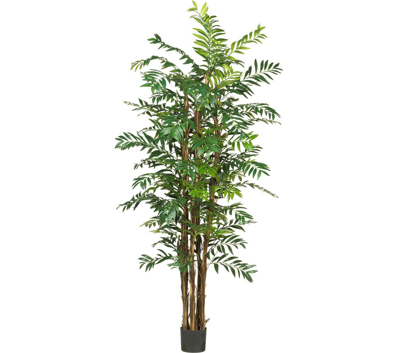 7' Bamboo Palm Silk Tree by Nearly Natural — Main view