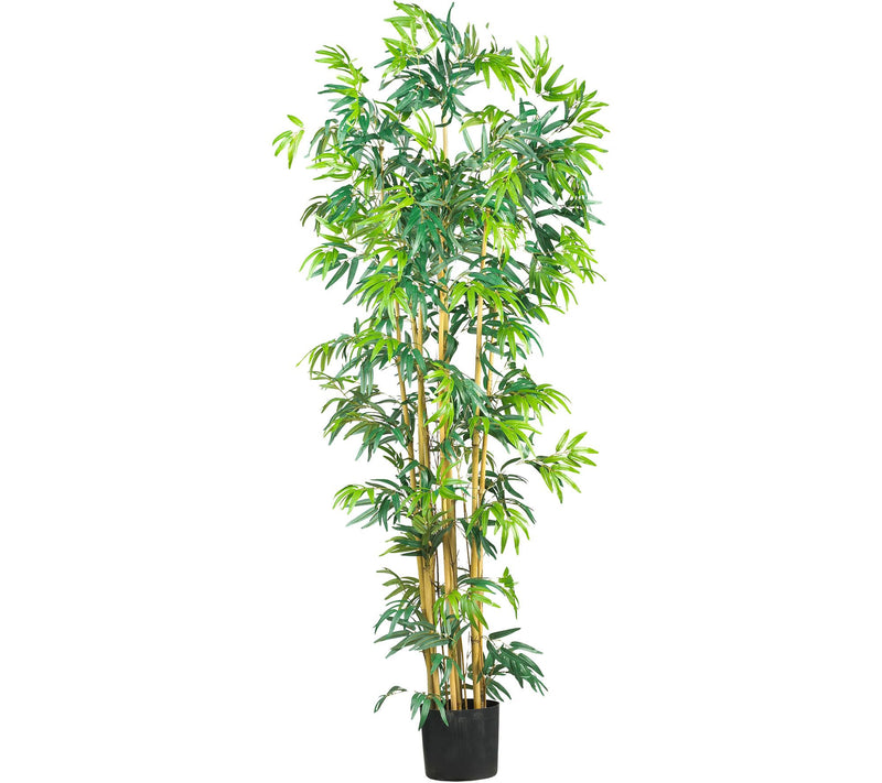 6' Multi Bambusa Bamboo Silk Tree by Nearly Natural — Main view