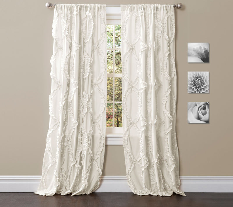 Avon Single 54"x95" Window Curtain by Lush Decor — View 5