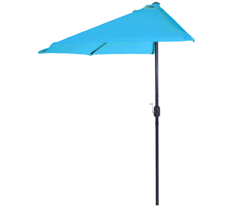 Pure Garden Half Round Patio Umbrella — View 3