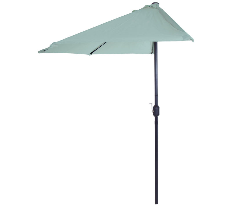 Pure Garden Half Round Patio Umbrella — View 5