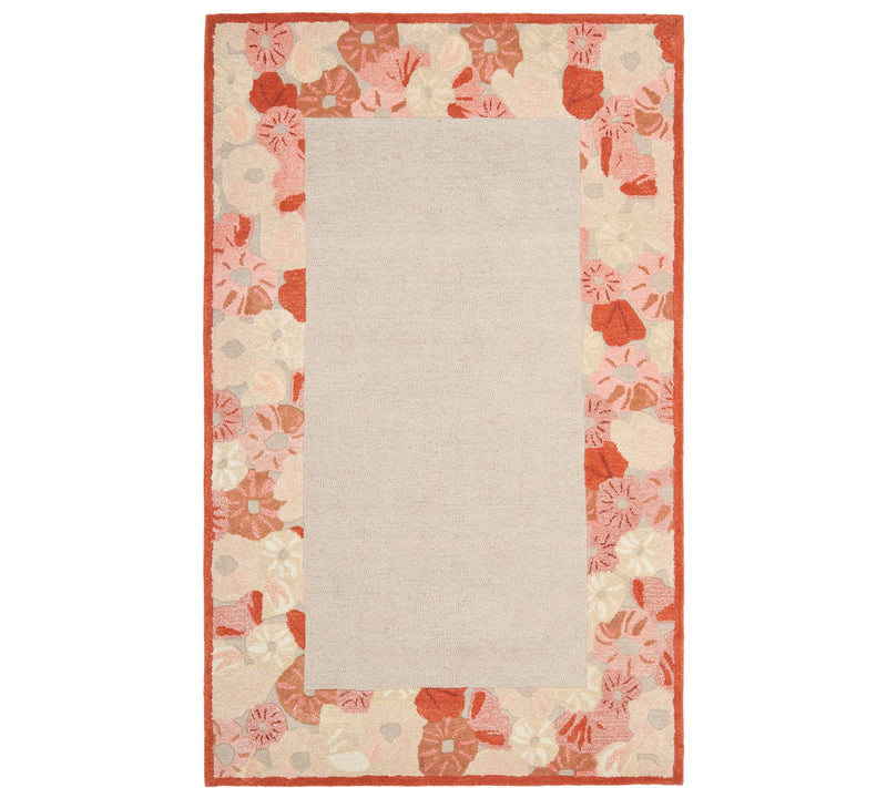 Martha Stewart Poppy Border 4' x 6' Rug — View 5