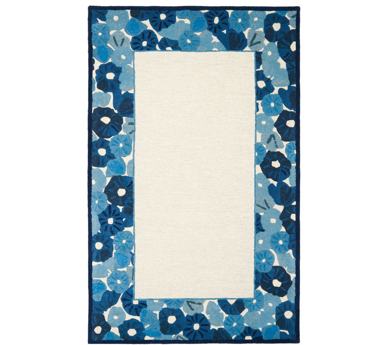 Martha Stewart Poppy Border 4' x 6' Rug — View 3