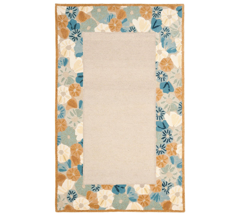 Martha Stewart Poppy Border 4' x 6' Rug — View 7