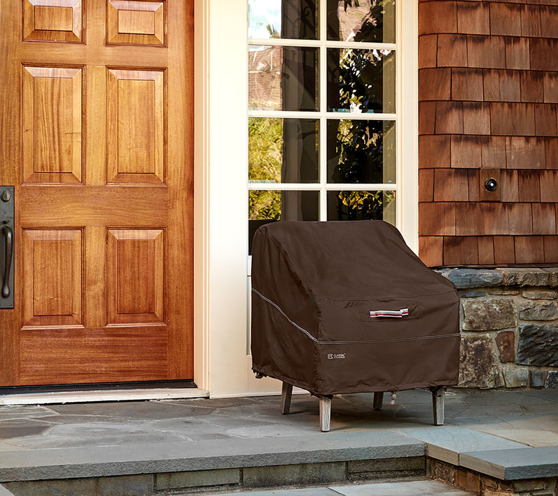 Madrona RainProof High Back Patio Chair Cover — View 4