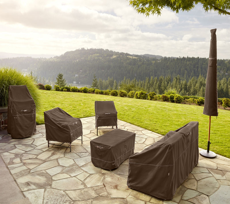 Madrona RainProof Round Patio Table & Chair SetCover, Large — View 3