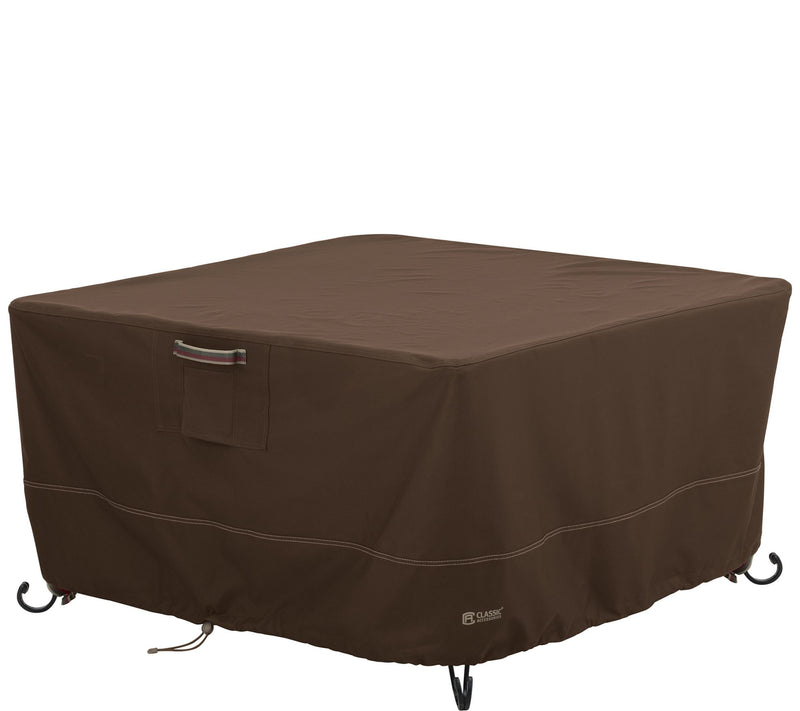 Madrona RainProof Square Fire Pit Table Cover — Main view