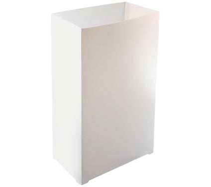 LumaBase 10 White Plastic Luminaria Bags