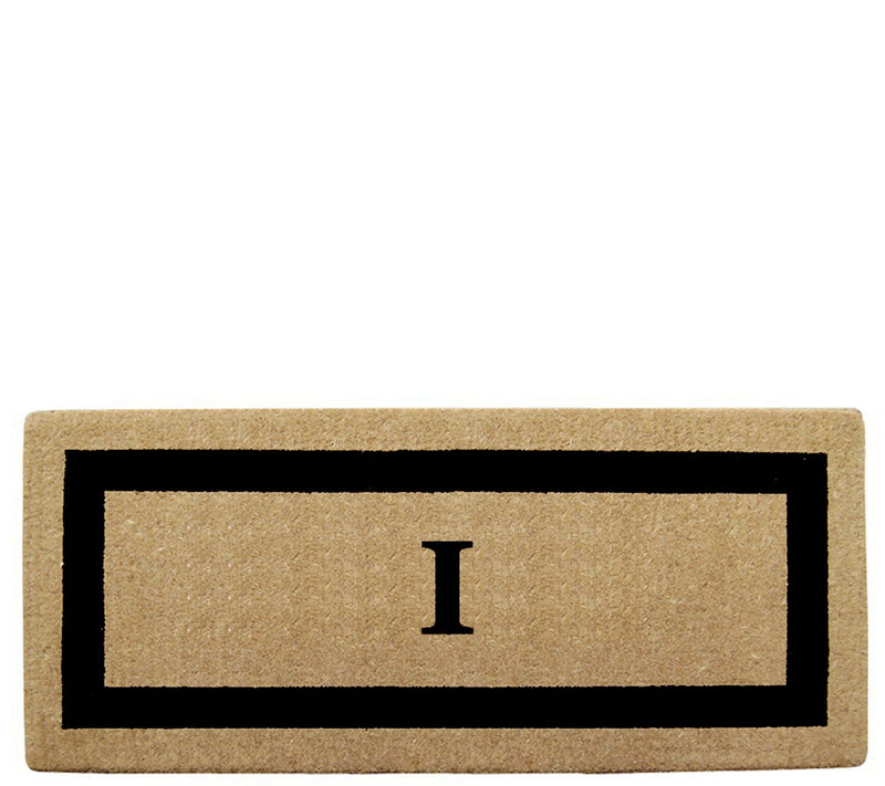 Nedia Home Monogrammed Heavy-Duty 24" x 57" Coir Doormat — View 19