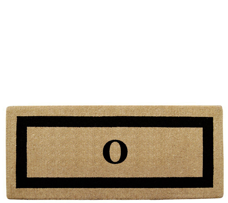 Nedia Home Monogrammed Heavy-Duty 24" x 57" Coir Doormat — View 31