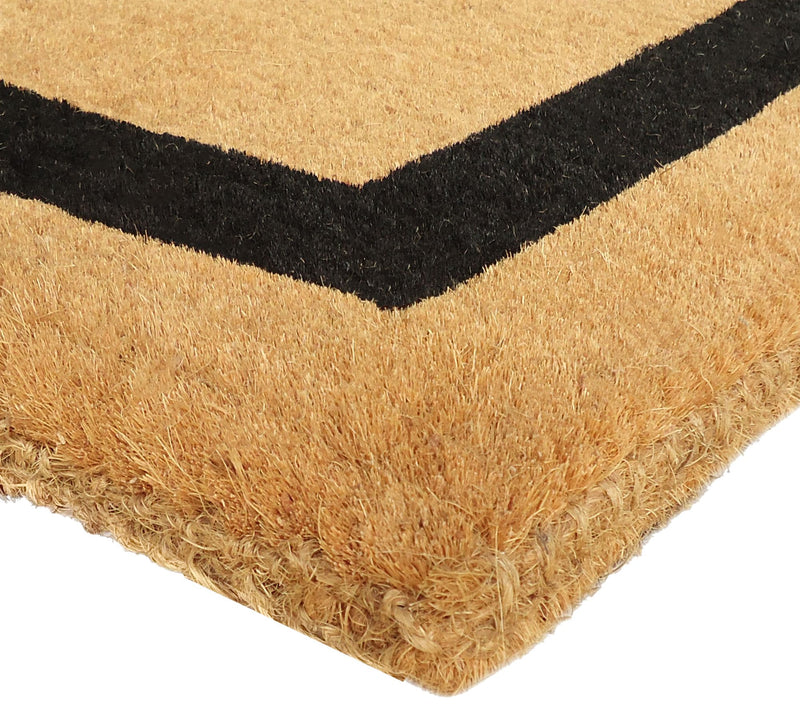Nedia Home Monogrammed Heavy-Duty 24" x 57" Coir Doormat — View 56