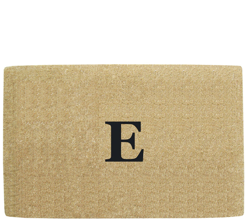 Nedia Home Monogrammed 22" x 36" Heavy-Duty Coir Doormat — View 11