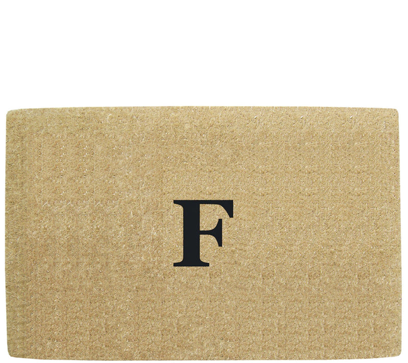 Nedia Home Monogrammed 22" x 36" Heavy-Duty Coir Doormat — View 13