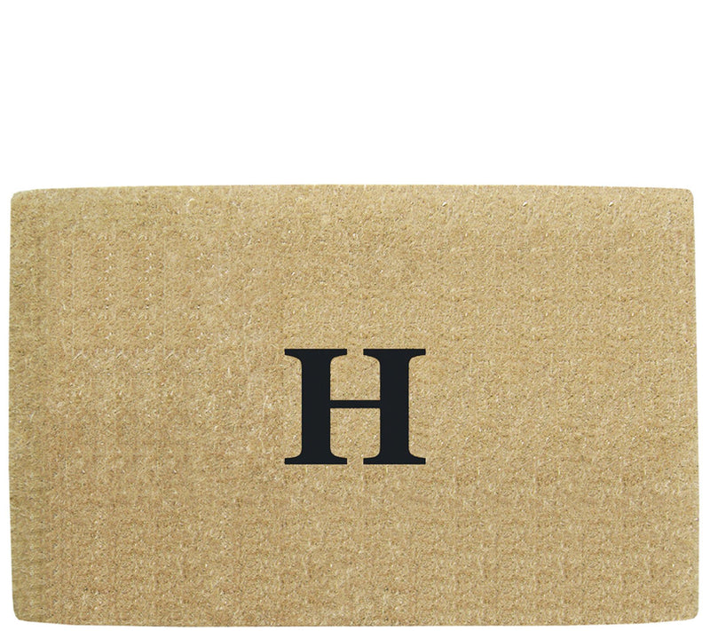 Nedia Home Monogrammed 22" x 36" Heavy-Duty Coir Doormat — View 17