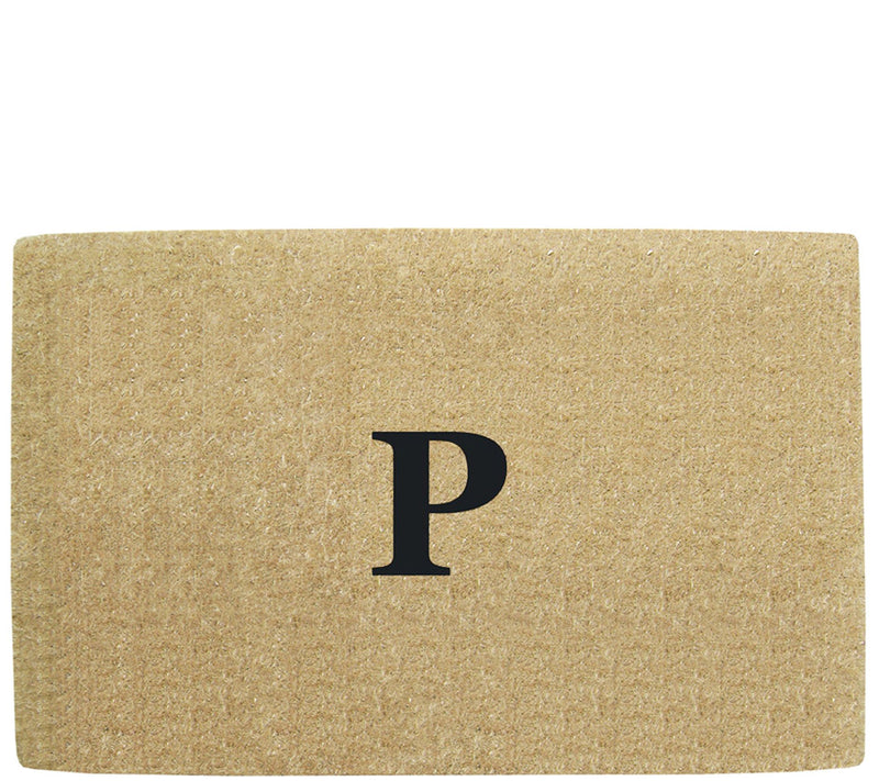 Nedia Home Monogrammed 22" x 36" Heavy-Duty Coir Doormat — View 33