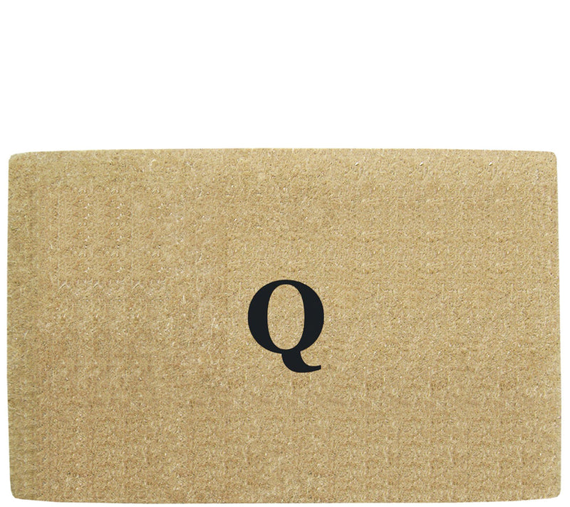 Nedia Home Monogrammed 22" x 36" Heavy-Duty Coir Doormat — View 35