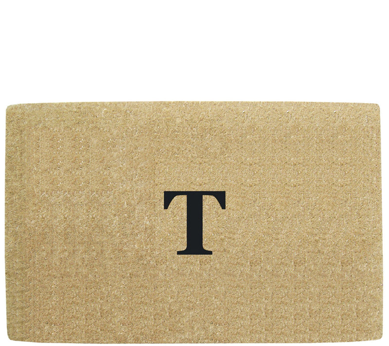 Nedia Home Monogrammed 22" x 36" Heavy-Duty Coir Doormat — View 41