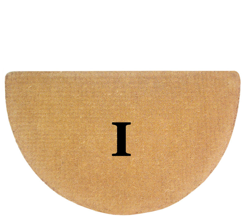 Nedia Home Monogrammed 22" x 36" Half-Round Heavy-Duty Doormat — View 19
