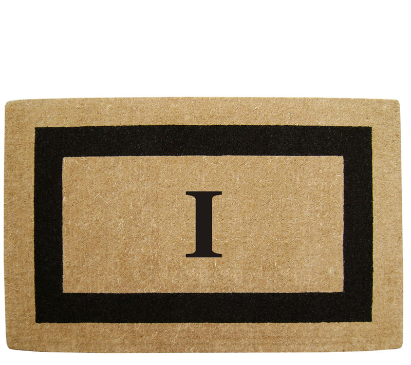 Nedia Home Monogrammed Heavy-Duty 22" x 36" Coir Doormat — View 19
