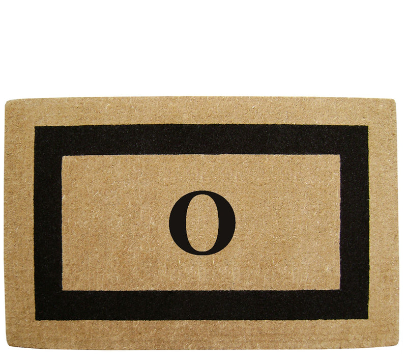 Nedia Home Monogrammed Heavy-Duty 22" x 36" Coir Doormat — View 31