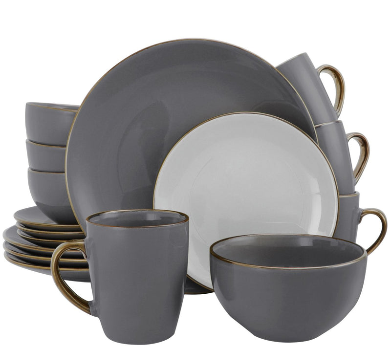 Elama Grand Collection 16-Piece Dinnerware Set — View 5