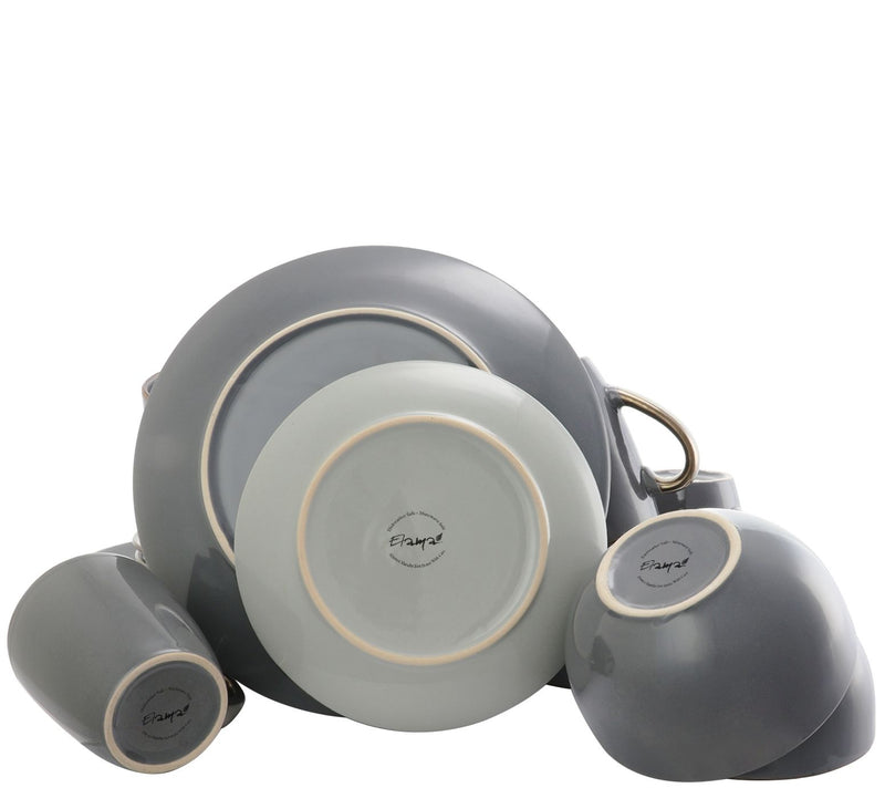 Elama Grand Collection 16-Piece Dinnerware Set — View 8