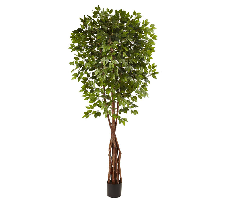 7.5' Super Deluxe Ficus Tree by Nearly Natural — Main view