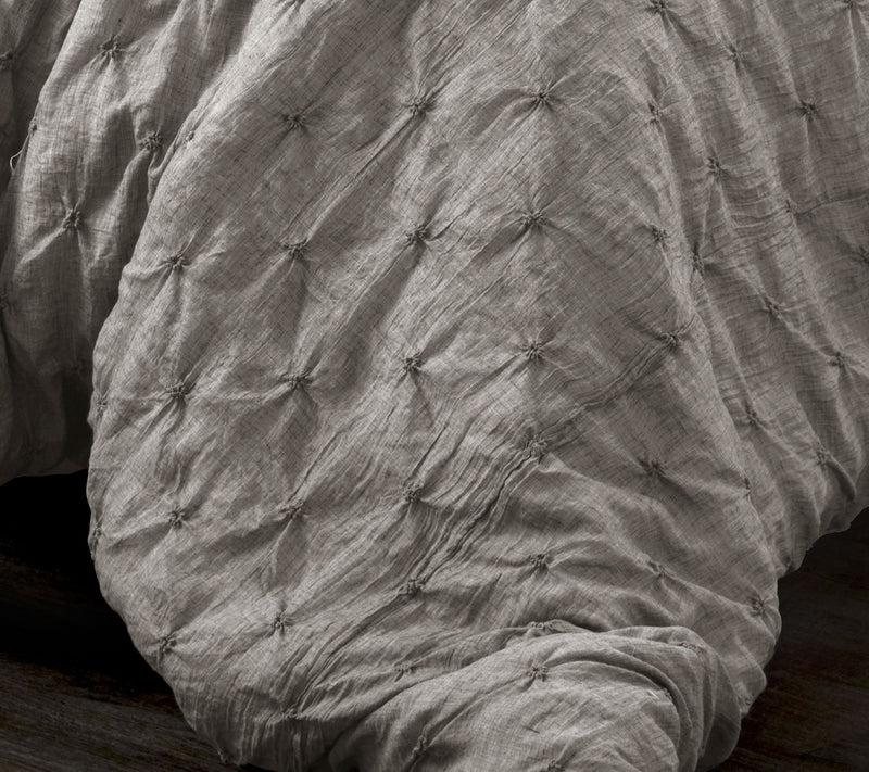 Ravello Pintuck 5-Piece King Comforter Set by Lush Decor — View 13
