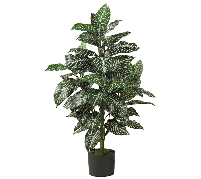 3' Zebra Silk Plant by Nearly Natural — Main view