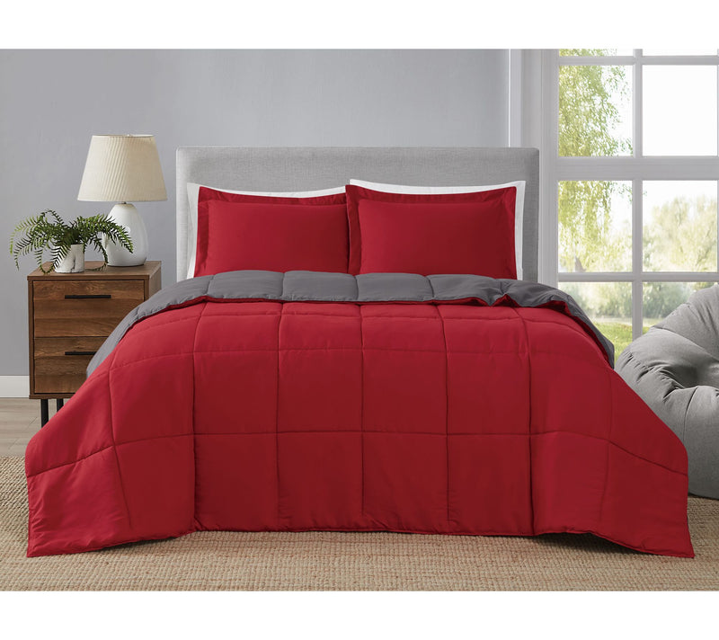 Reversible Comforter Set King — View 12
